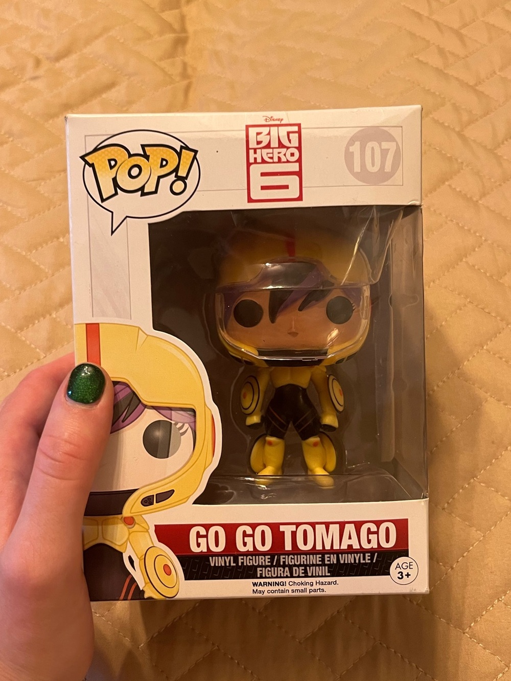 big hero six go go tomago funko pop figurine